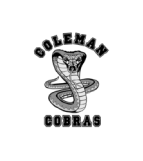 A black and white image of the coleman cobra.
